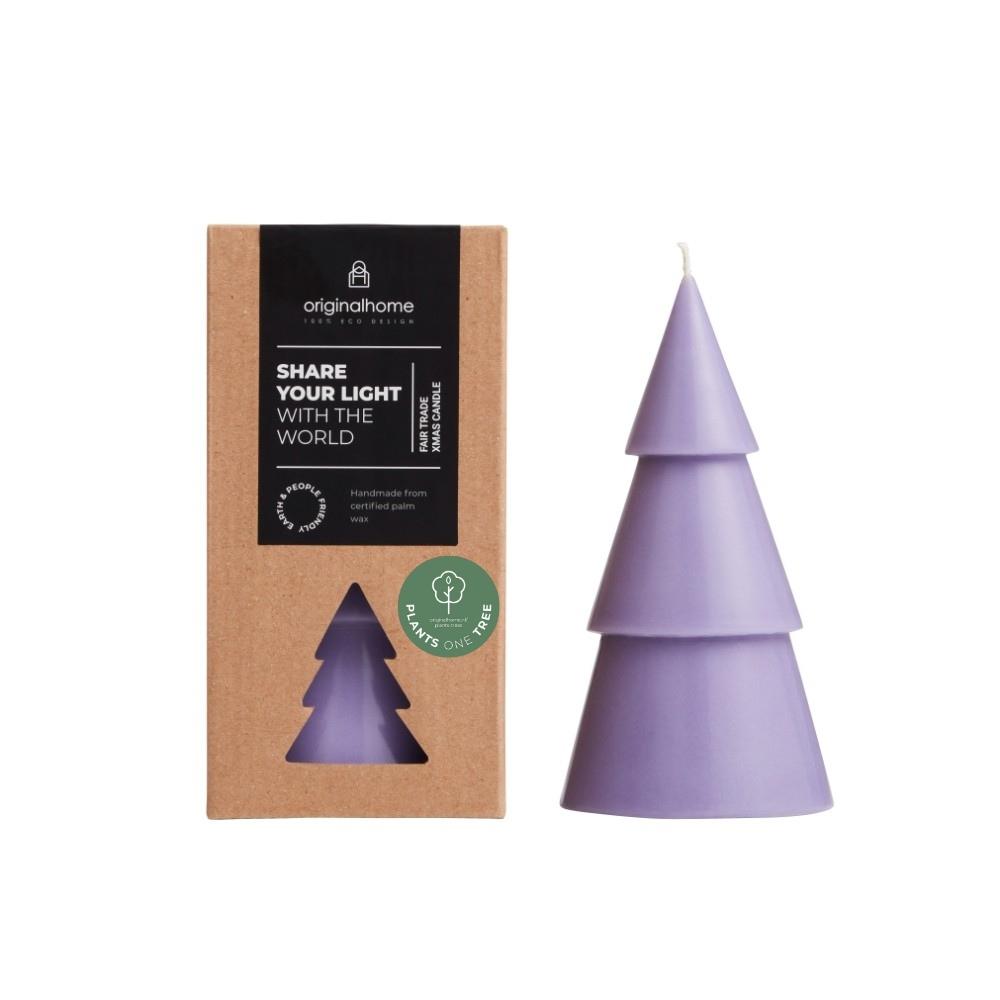 originalhome Tree Candle Violet- L