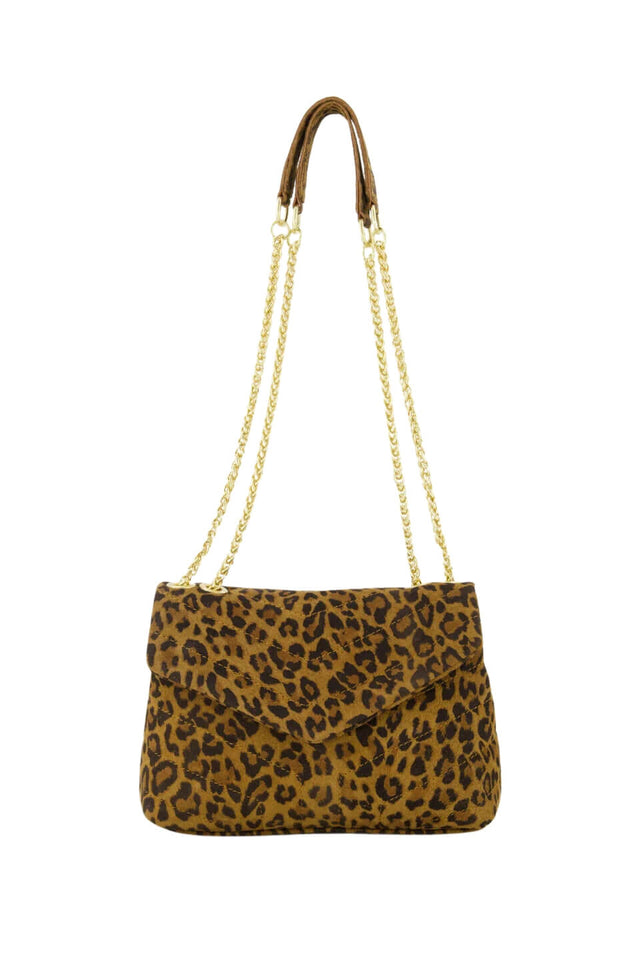 orla antwerp Celine Luipaard Suede Chevron Schoudertas