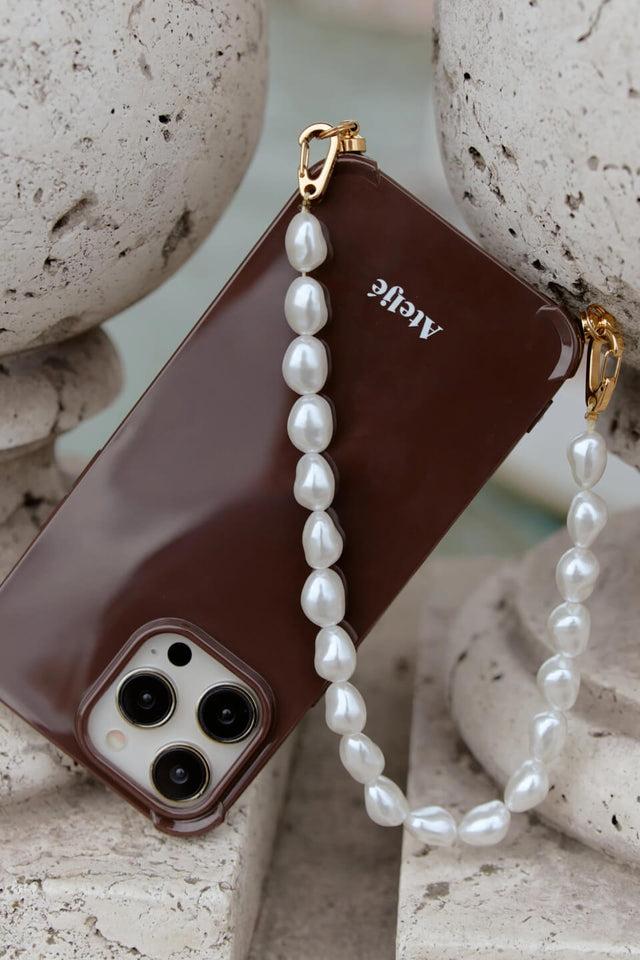 Orla Antwerp Dark Brown Gerecycleerd Telefoonhoesje