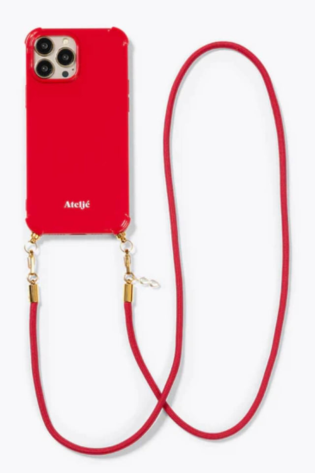 Orla Antwerp Flame Red Gerecycleerd Lang Telefoon Koord