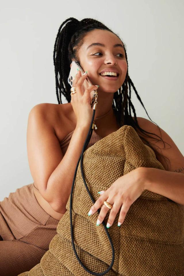 Orla Antwerp Midnight Gerecycleerd Lang Telefoon Koord