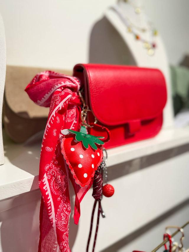 Orla Antwerp Aardbei Bag Charm