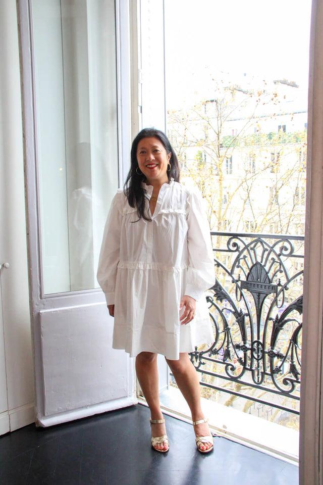 orla antwerp Aimée Ruffle Jurk