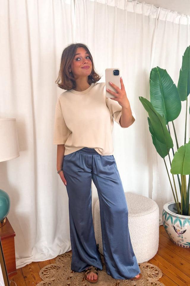 Orla Antwerp Asaka Satijnen Broek