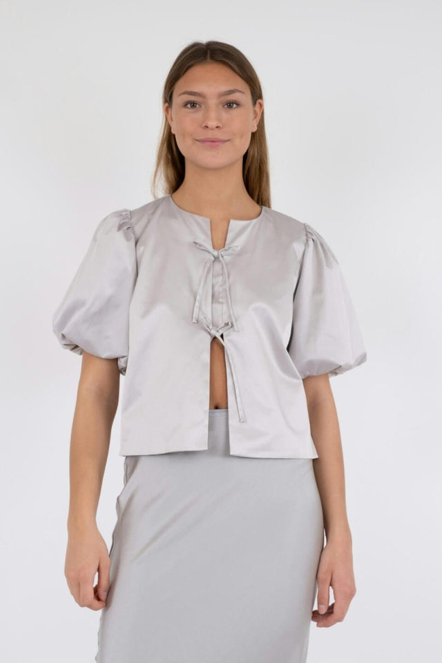 Orla Antwerp Aska Dull Satijnen Blouse
