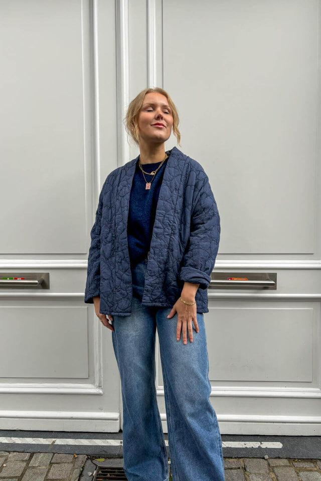 Orla Antwerp Babs Broderie Gewatteerde Jas