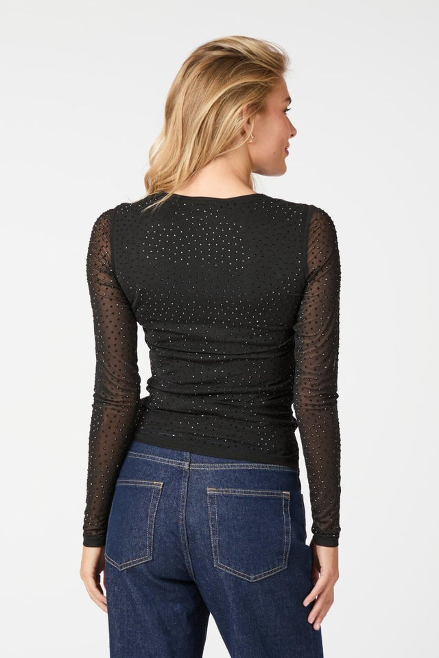 Orla Antwerp Basira Strass Mesh Blouse