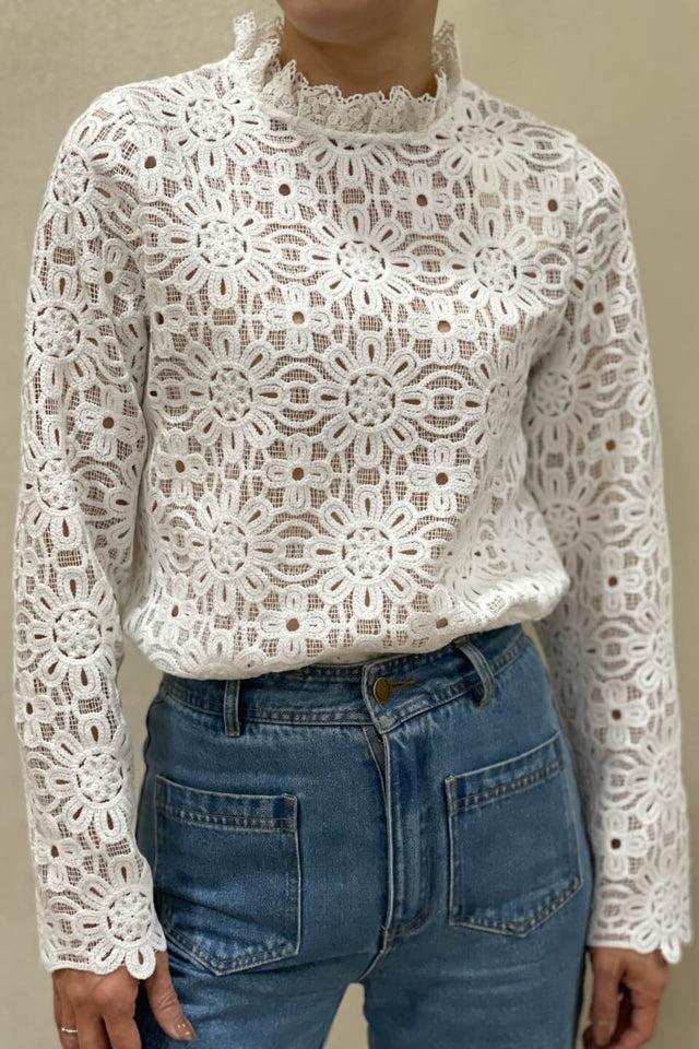 Orla Antwerp Benedicte Broderie Blouse