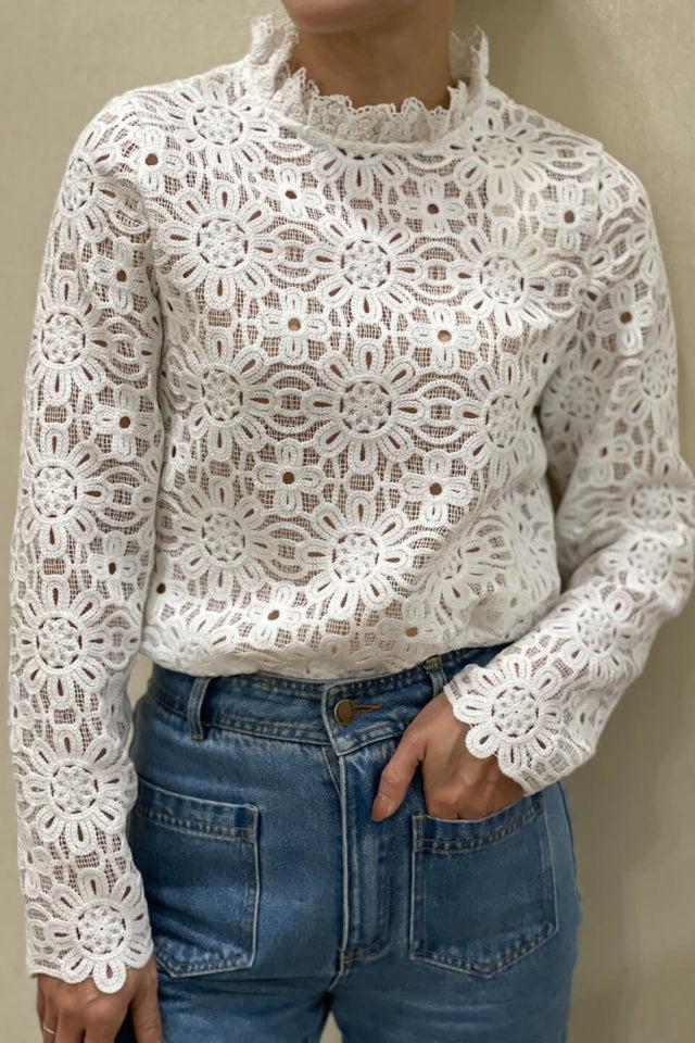 Orla Antwerp Benedicte Broderie Blouse