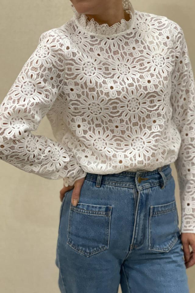 orla antwerp Benedicte Broderie Blouse