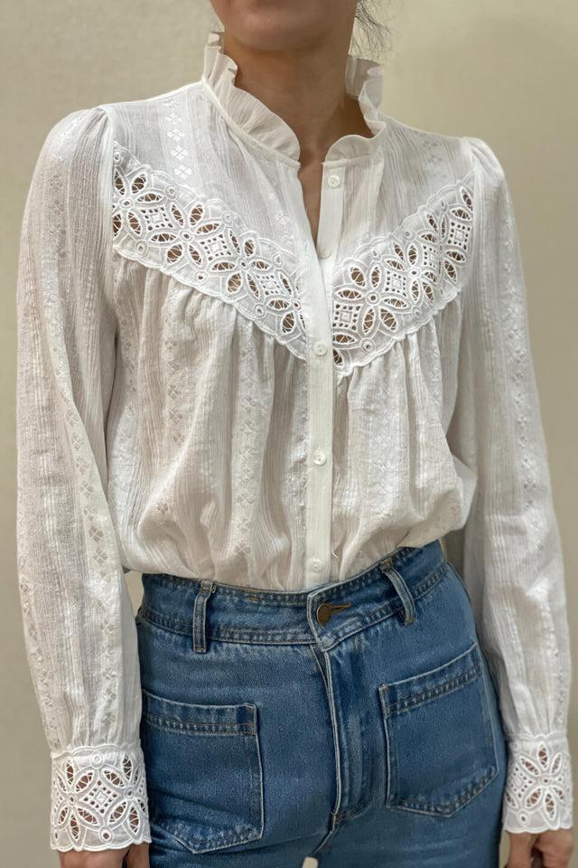 Orla Antwerp Beth Broderie Blouse