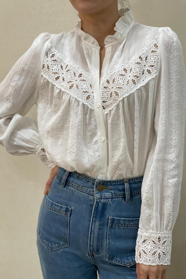 Orla Antwerp Beth Broderie Blouse