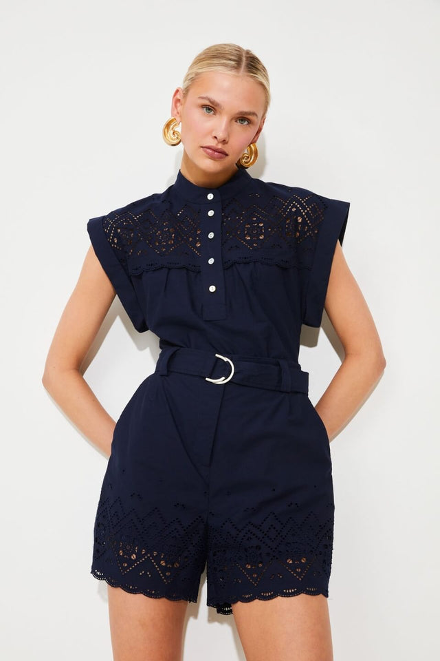 Orla Antwerp Bianca Broderie Short