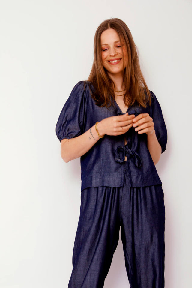 Orla Antwerp Bianca Chambray Blouse