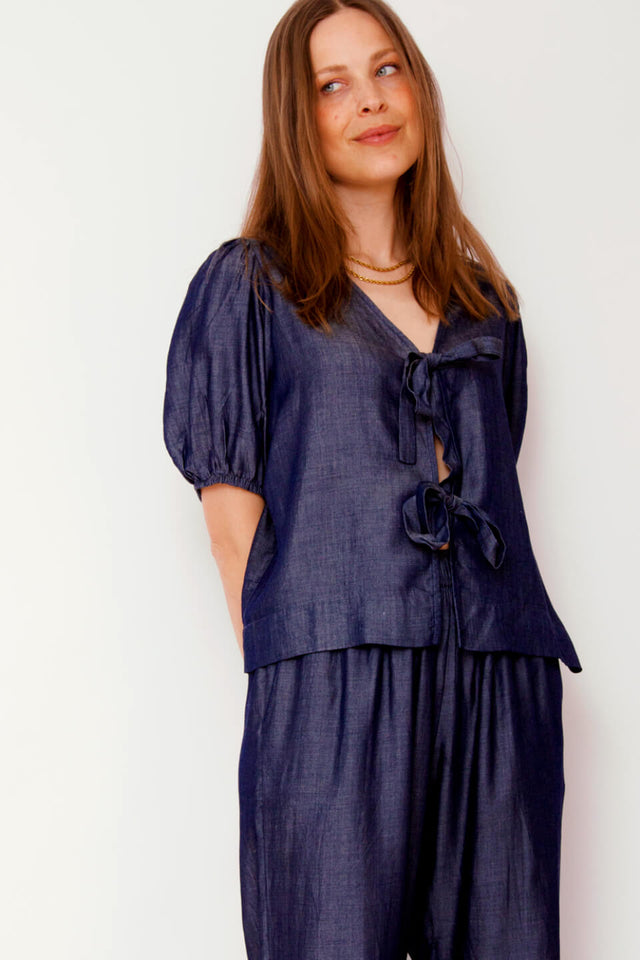 Orla Antwerp Bianca Chambray Blouse