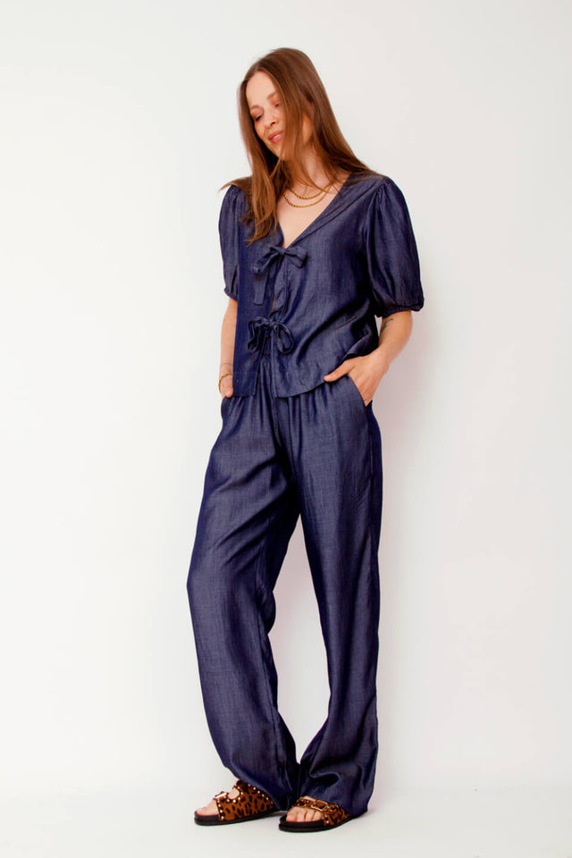 Orla Antwerp Bianca Chambray Blouse