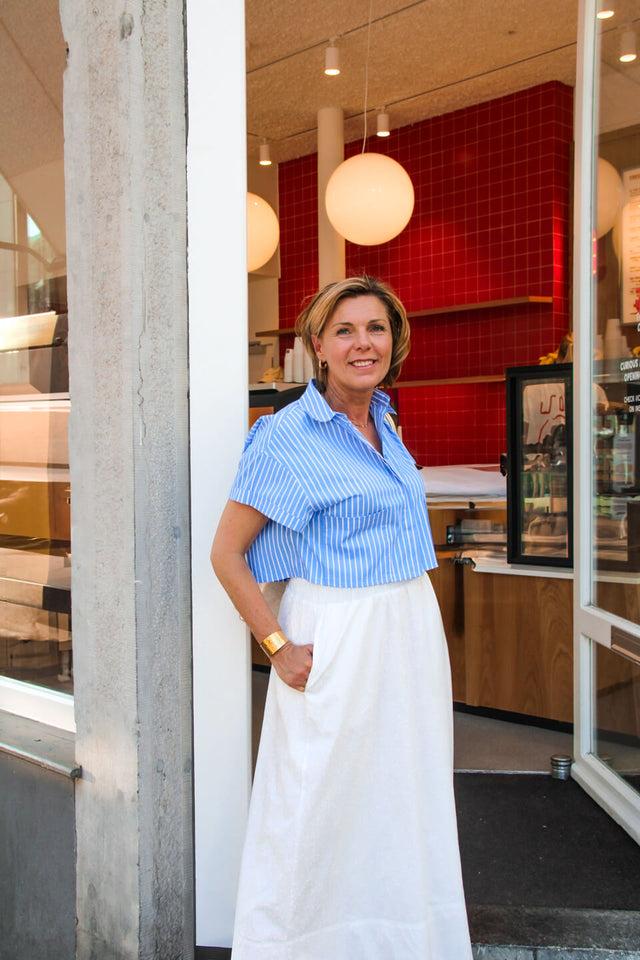 Orla Antwerp Billie Gestreepte Blouse