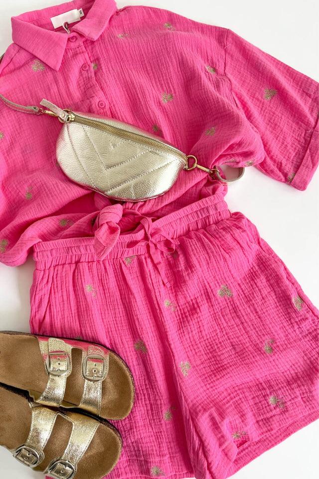 Orla Antwerp Bloemen Lurex Short