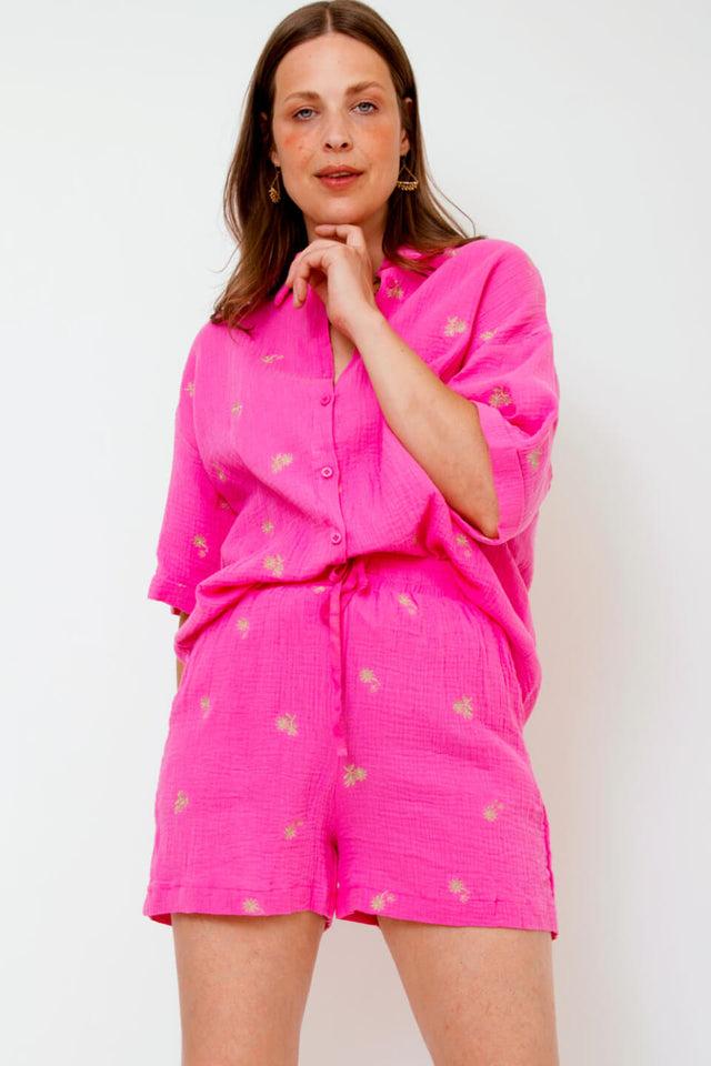 Orla Antwerp Bloemen Lurex Short