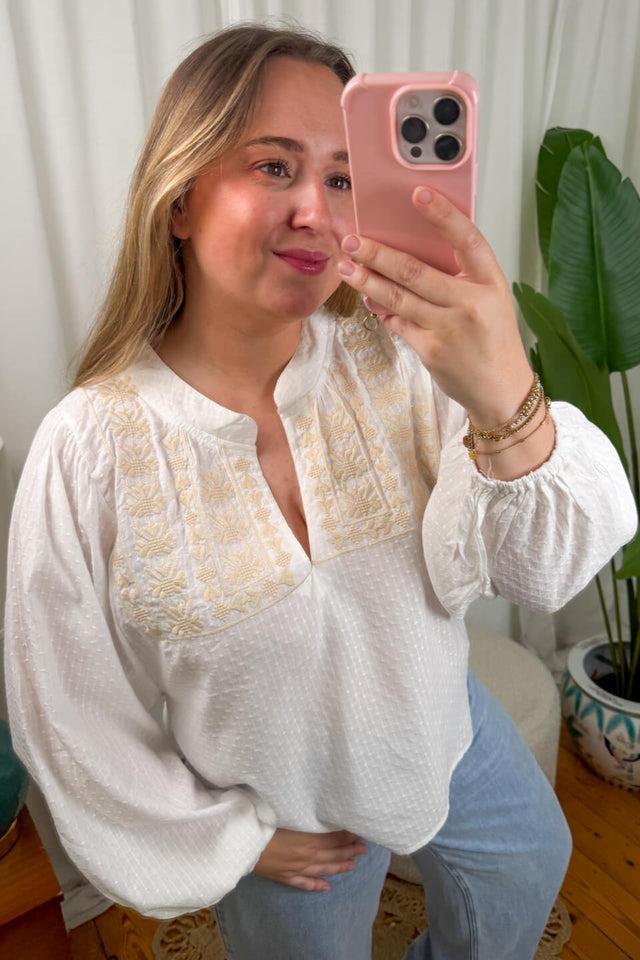 Orla Antwerp Bohemian Blouse