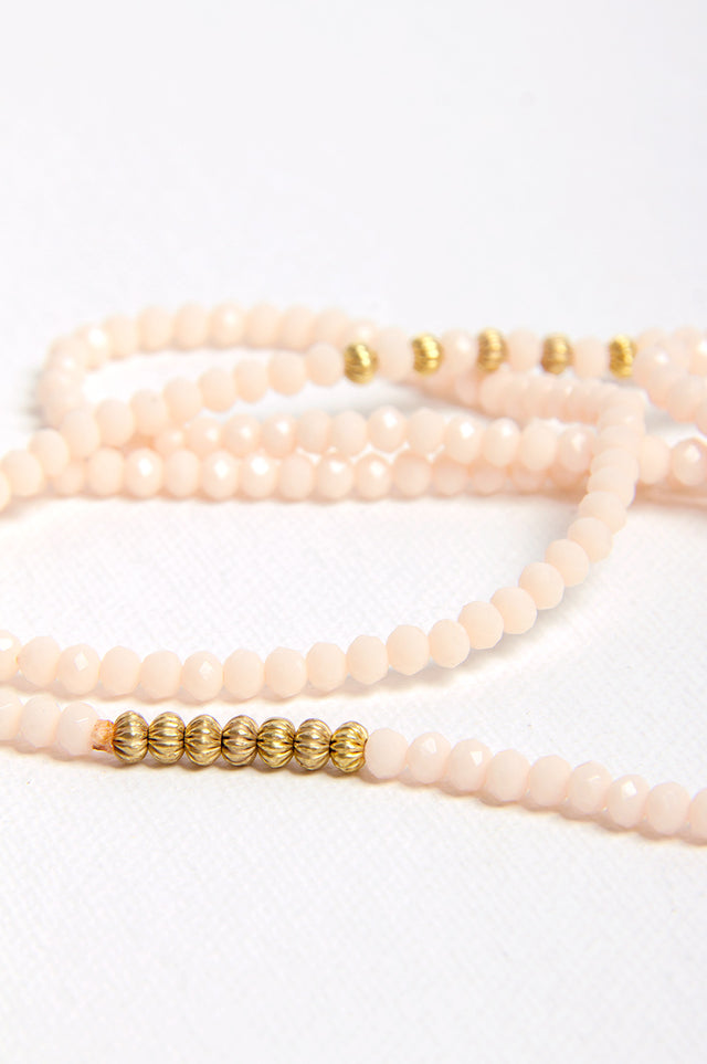 Orla Antwerp Boho Lux Halsketting Roze Turquoise