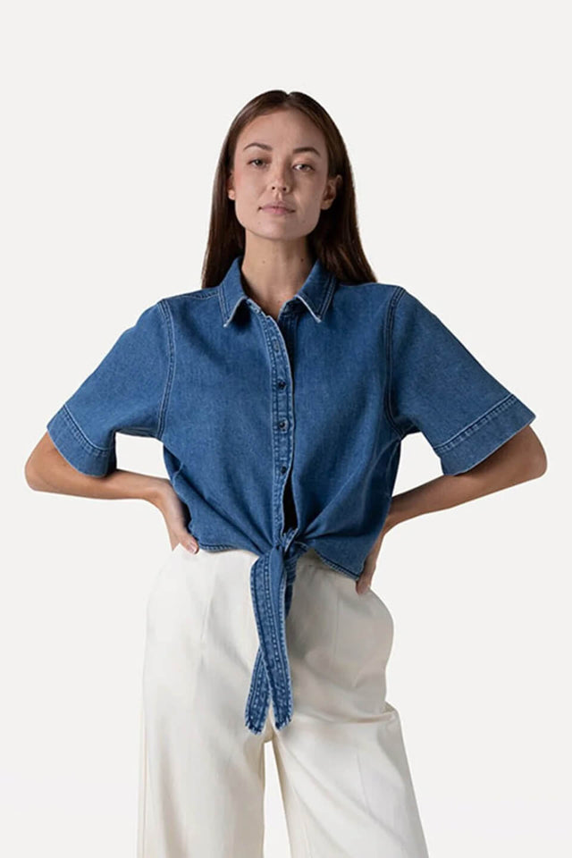 Orla Antwerp Bois Denim Jeans Hemd