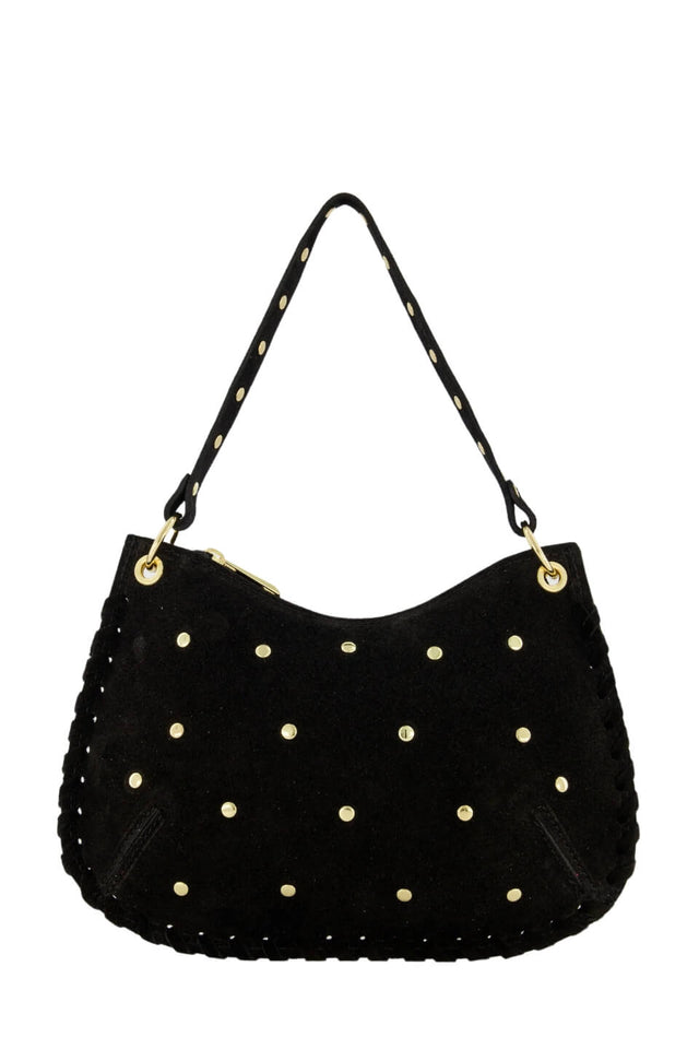 orla antwerp Casey Suede Leren Studs Schoudertas