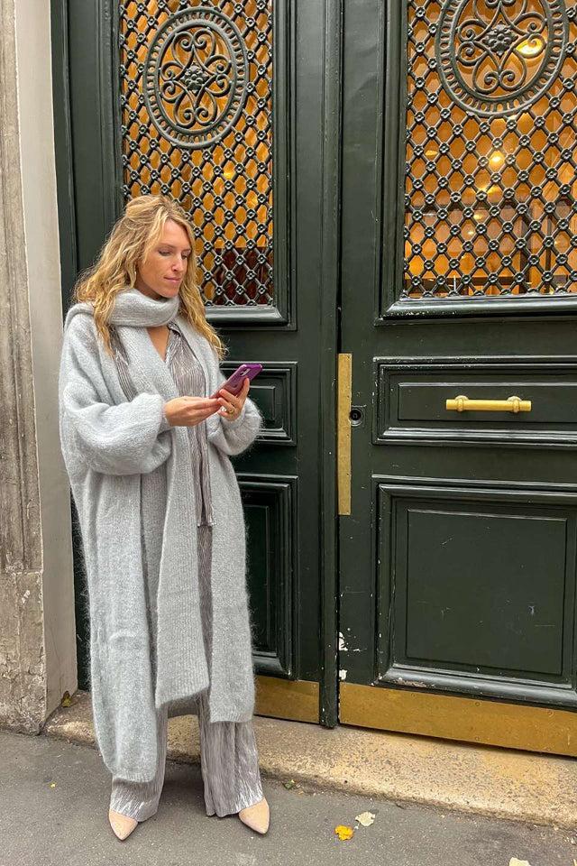 orla antwerp Celeste Lange Mohair Cardigan