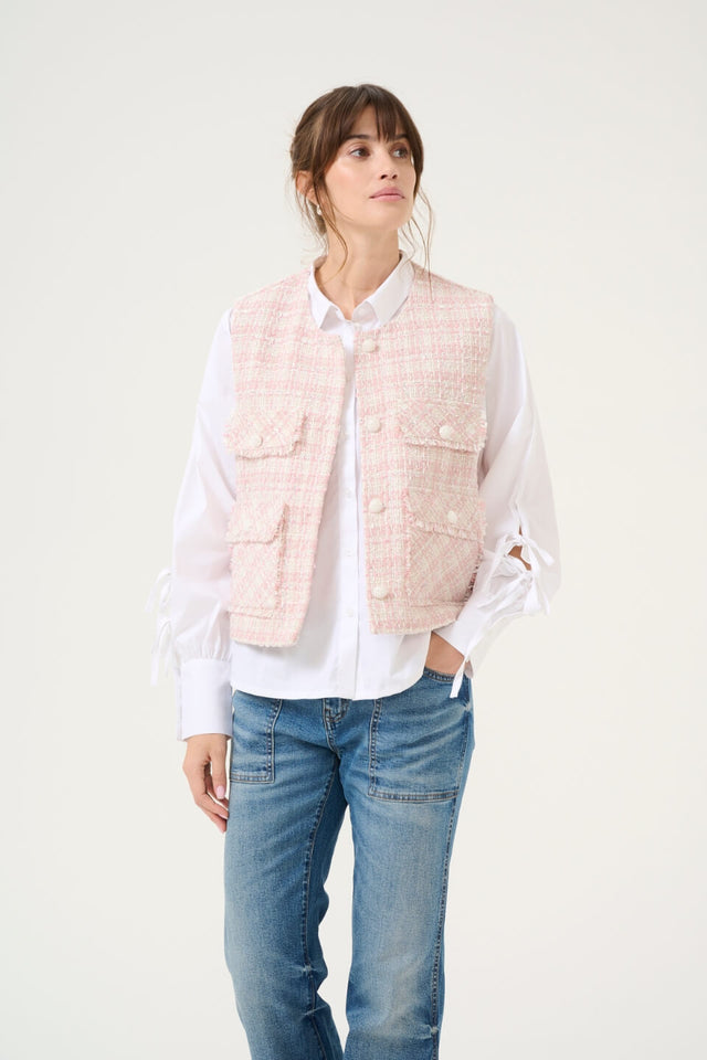 Orla Antwerp Coca Tweed Gilet