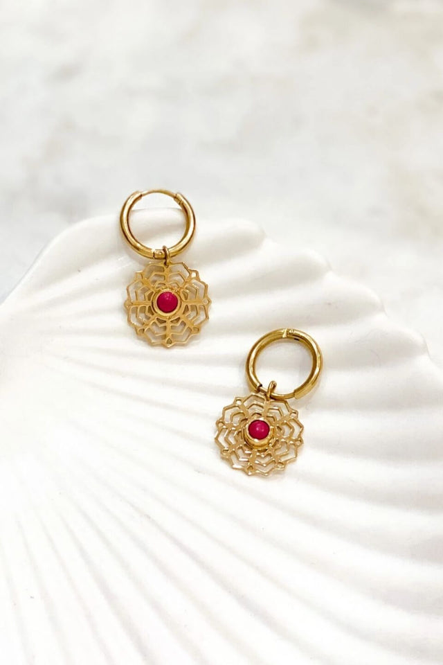 orla antwerp Cory Bloem Oorbellen