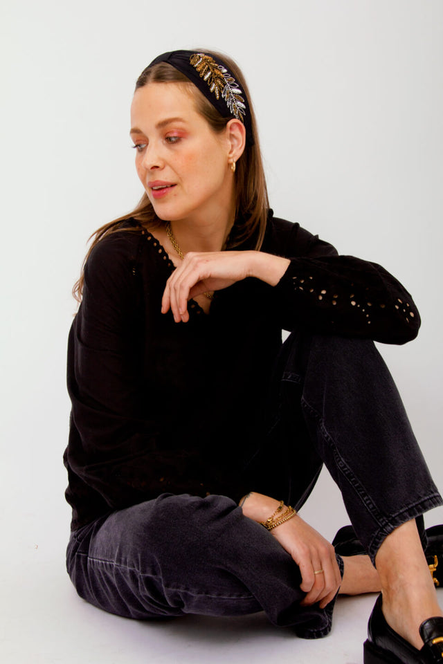 Orla Antwerp Crystal Branch Haarband