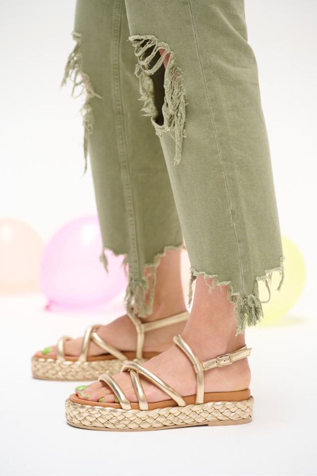 Orla Antwerp Cyprus Platform Sandalen