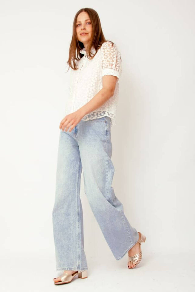 Orla Antwerp Daisy Korte Mouwen Top