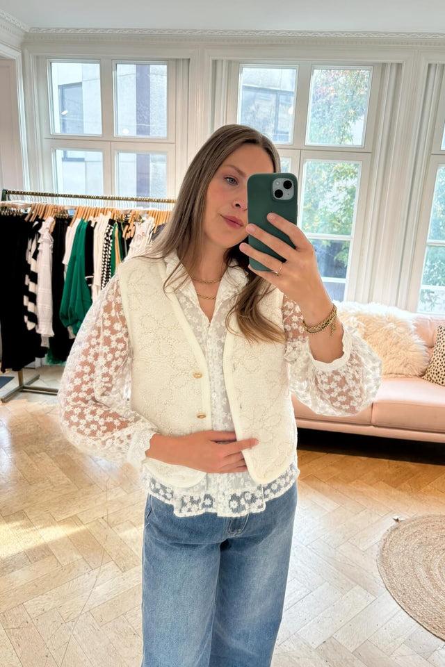Orla Antwerp Daisy Lange Mouwen Top