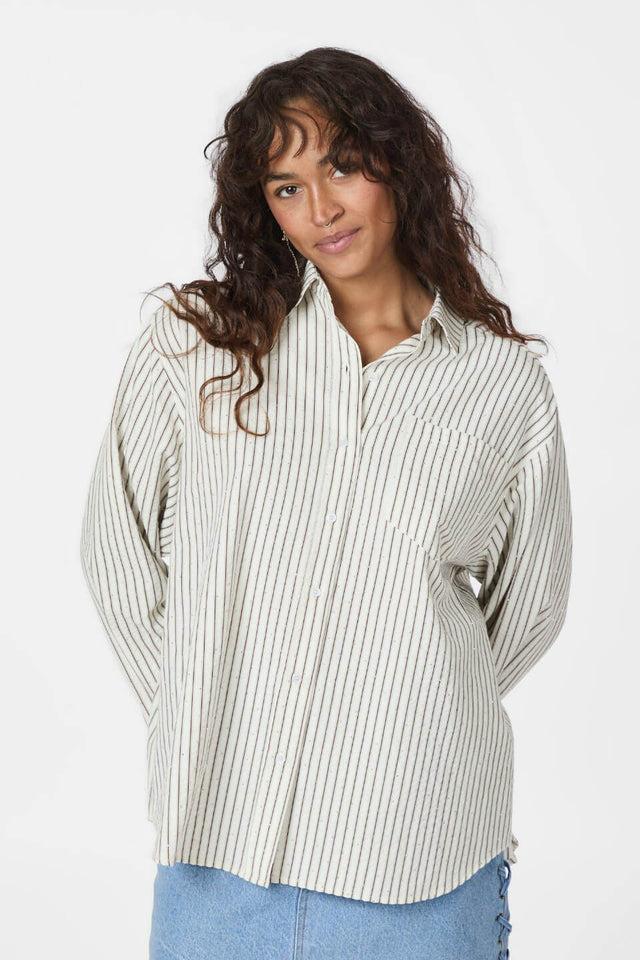 Orla Antwerp Dalma Crêpe Strass Hemd Blouse