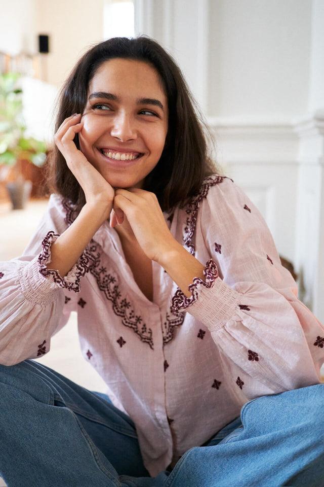 Orla Antwerp Degas Embroidery Blouse