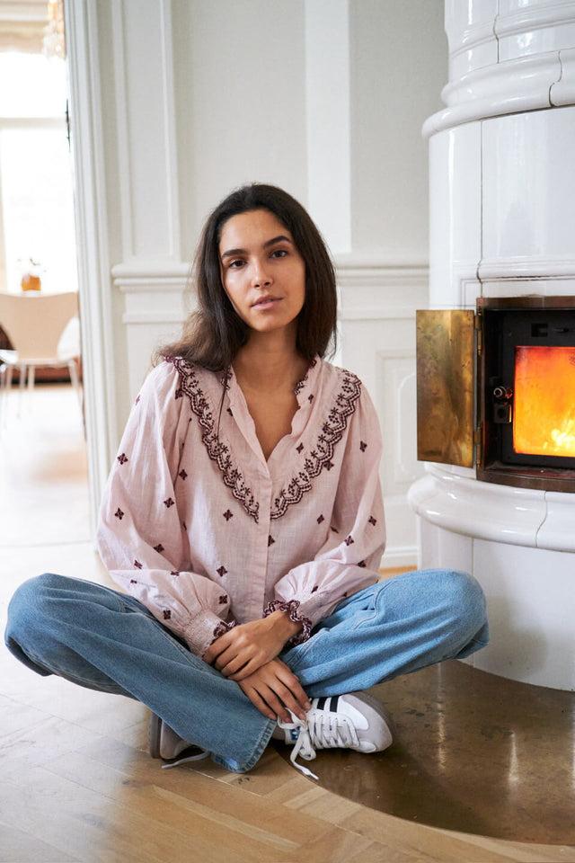 Orla Antwerp Degas Embroidery Blouse