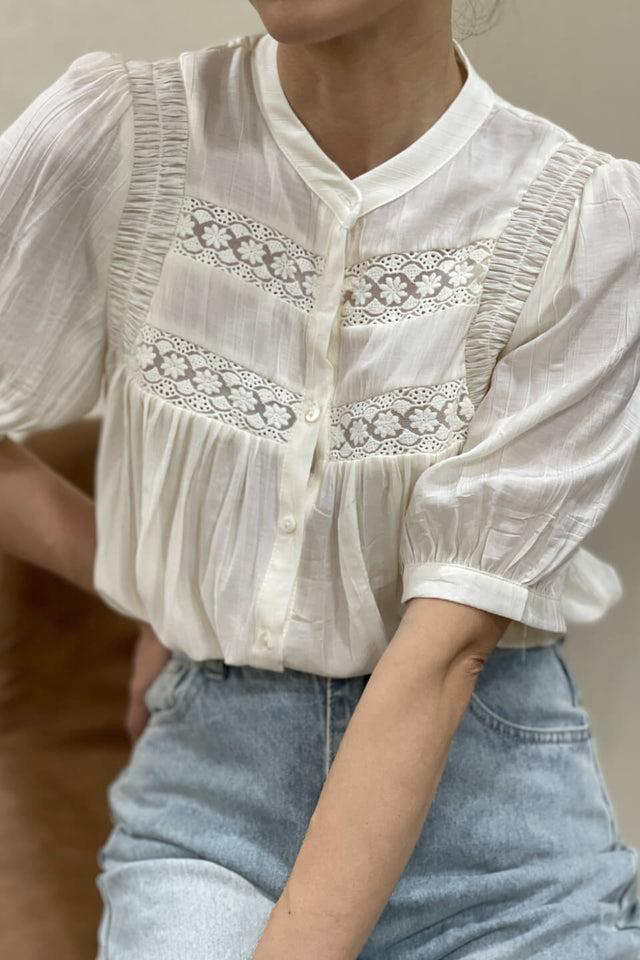 Orla Antwerp Dorien Broderie Blouse