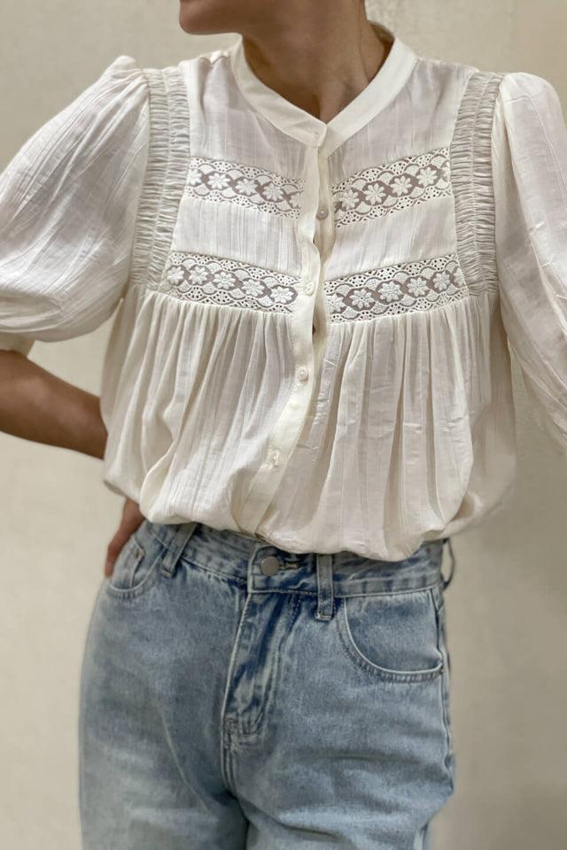 orla antwerp Dorien Broderie Blouse