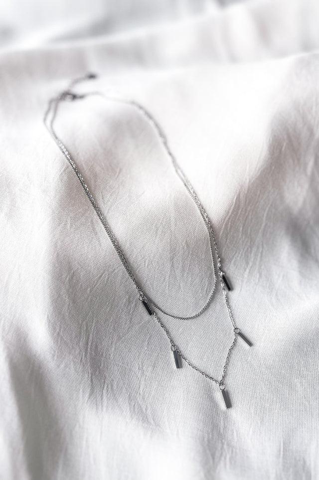 orla antwerp Double Bars Halsketting