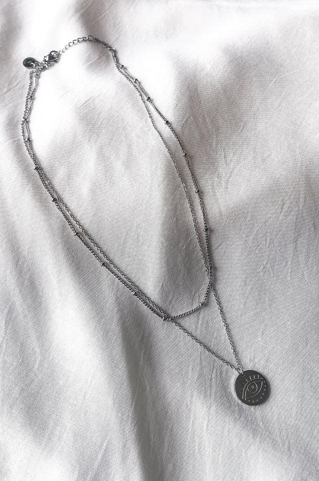 Orla Antwerp Double Eye Pendant Halsketting