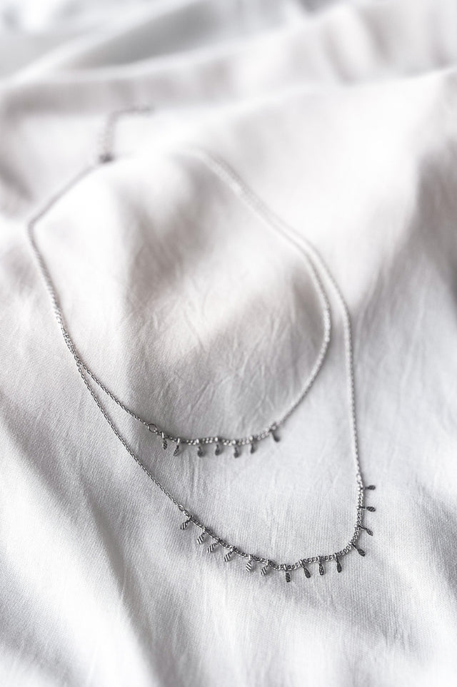 orla antwerp Double Flat Dots Halsketting