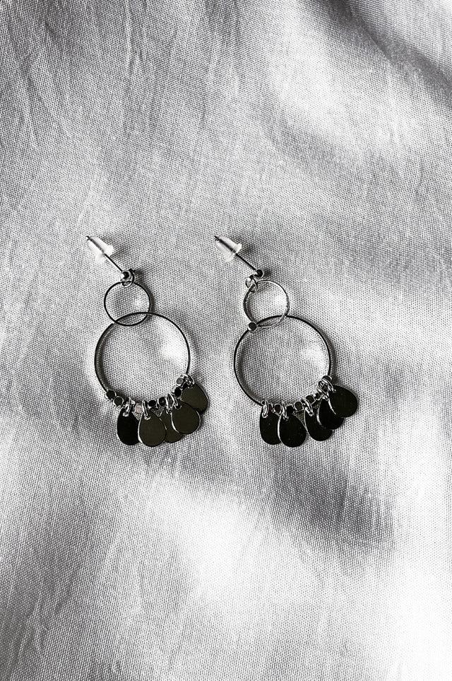 Orla Antwerp Double Hoop Drops Oorbellen