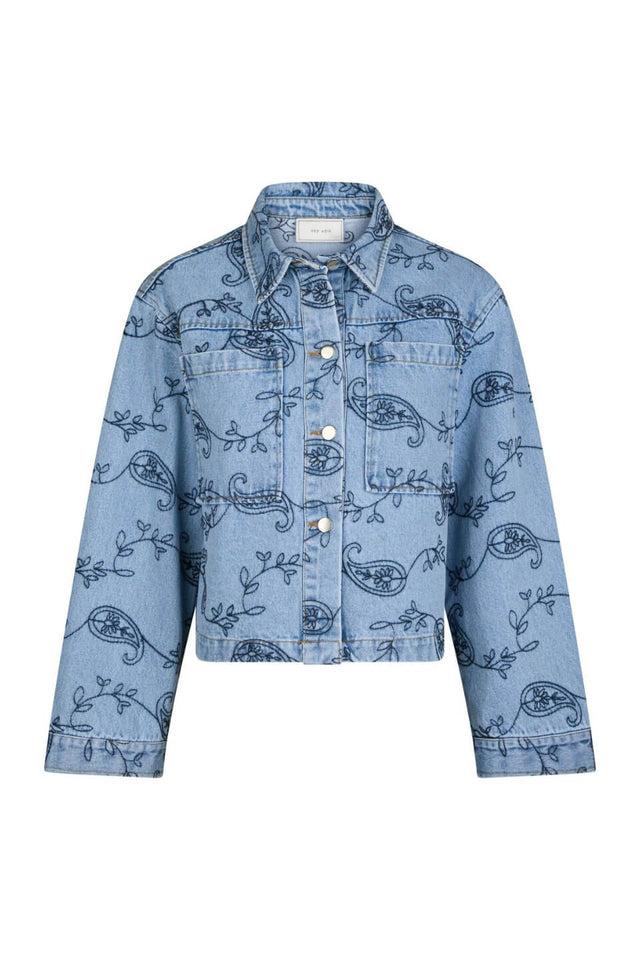 orla antwerp Emilia Broderie Denim Jeans Jas