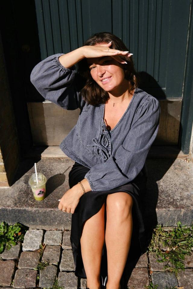 Orla Antwerp Esmée Denim Jeans Blouse