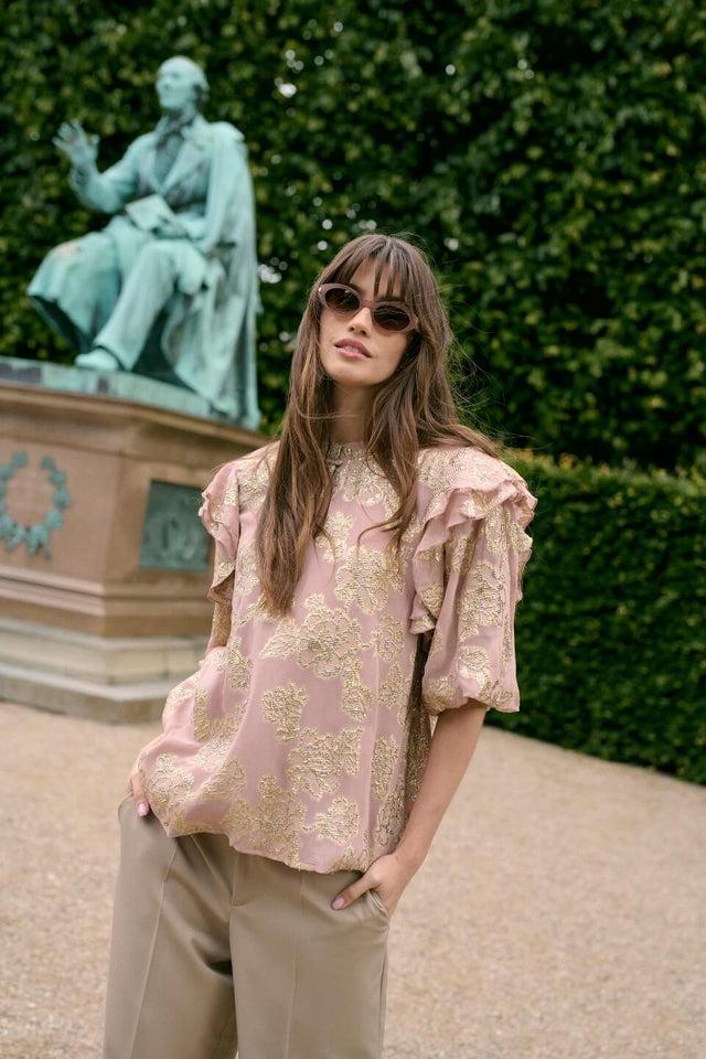 Orla Antwerp Floi Lurex Blouse