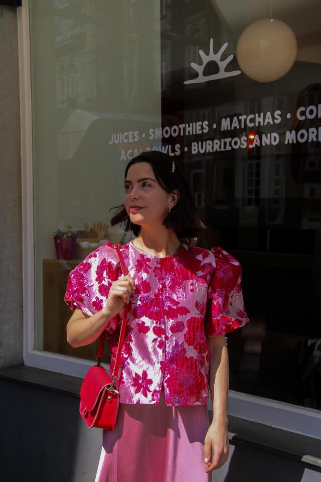 Orla Antwerp Flora Leren Schoudertas