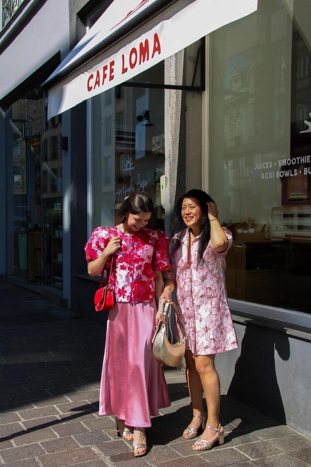 Orla Antwerp Flora Leren Schoudertas