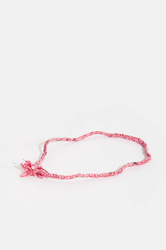 Orla Antwerp Geweven Stof Halsketting