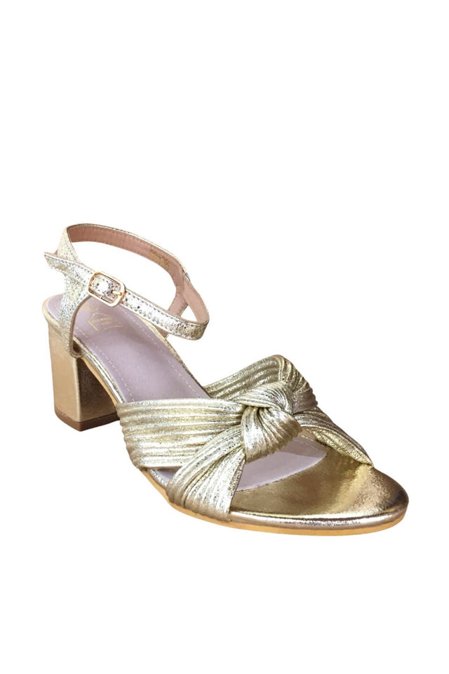 Orla Antwerp Gisèle Plisse Knoop Sandalen